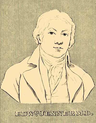 Edward Jenner M.D., 1749-1823, 1830. av Unbekannt