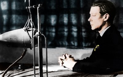 Edward VIII sendte sin abdikasjon til nasjonen og imperiet, 11. desember 1936. av Unbekannt