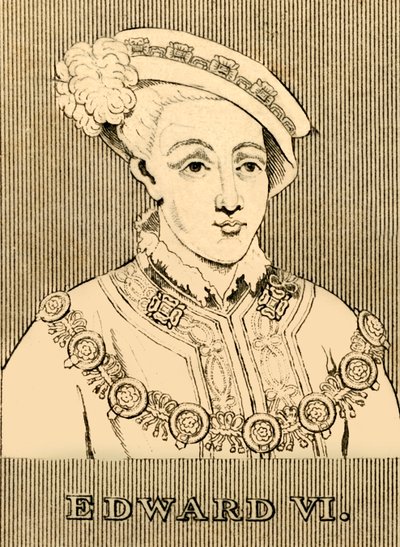 Edvard VI, 1537-1553, 1830. av Unbekannt