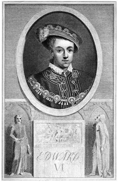 Edward VI, King of England, 1788 av Unbekannt