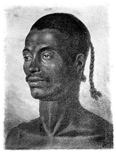 Egyptisk portrett, 1881 av Unbekannt
