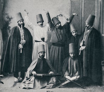 Egyptiske dansende dervisjer, 1912 av Unbekannt