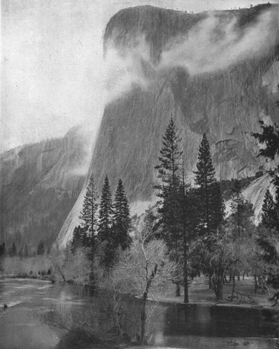 El Capitan, Yosemite, California, USA, c1900. av Unbekannt