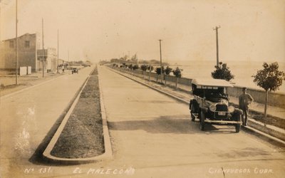 The Malecon, Cienfuegos, Cuba, c1910. av Unbekannt