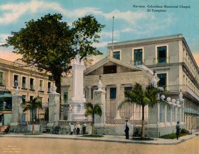 El Templete, Havana, Cuba, c1920. av Unbekannt