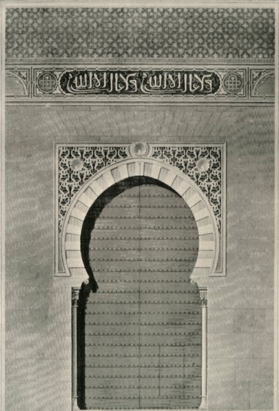 Heving av den gamle rettferdighetsporten, 1800-tallet, 1907. av Unbekannt