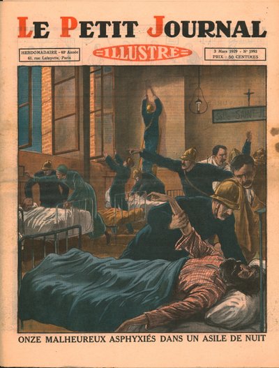 Elleve uheldige ble kvalt i et nattly, 1929. av Unbekannt