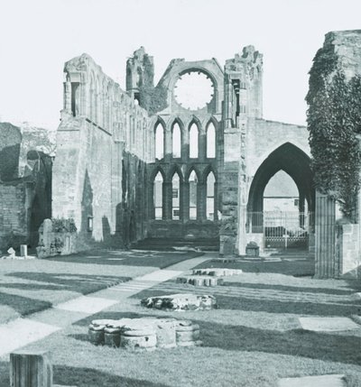 Elgin katedral. av Unbekannt