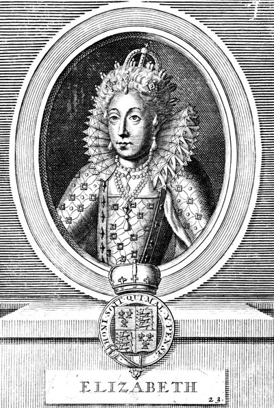 Elizabeth I, dronning av England og Irland av Unbekannt