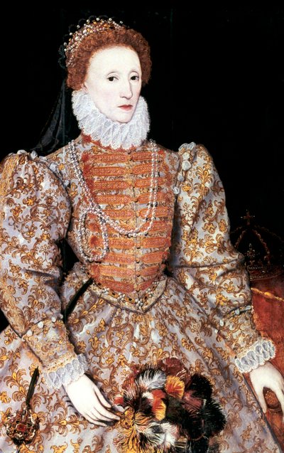 Elizabeth I, dronning av England og Irland, c1588 av Unbekannt