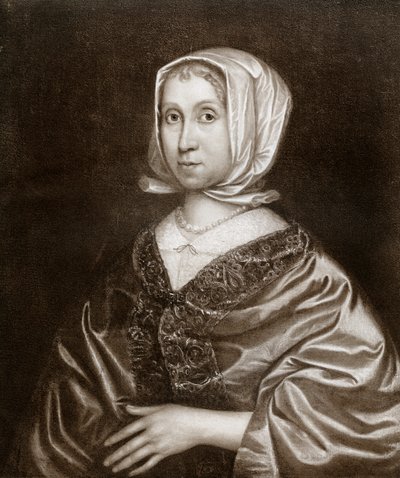 Elizabeth Steward, mor til Oliver Cromwell, 1600-tallet, 1899 av Unbekannt