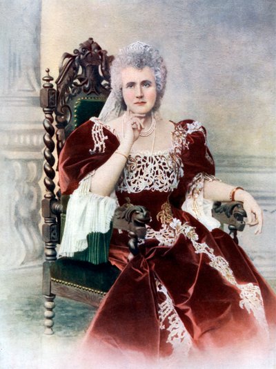 Elizabeth av Wied av Romania, slutten av 1800-begynnelsen av 1900-tallet av Unbekannt