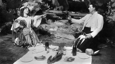 Ellaline Terriss og Seymour Hicks i The Gay Gordons, c1907 av Unbekannt