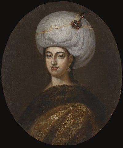 Emetullah Rabia Gülnus Sultan 1642-1715, favorittkonsort til Sultan Mehmed IV, andre halvdel av av Unbekannt
