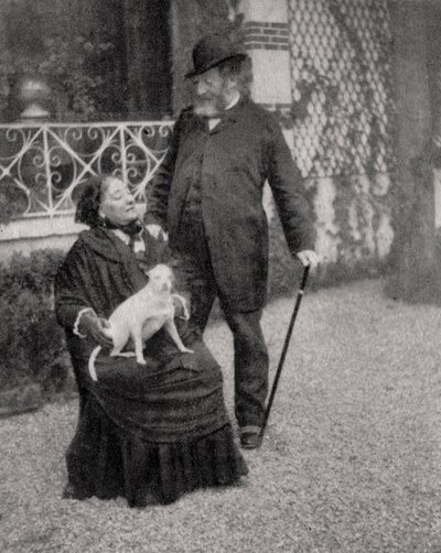 Emile Augier , fransk dramatiker, 1885 av Unbekannt