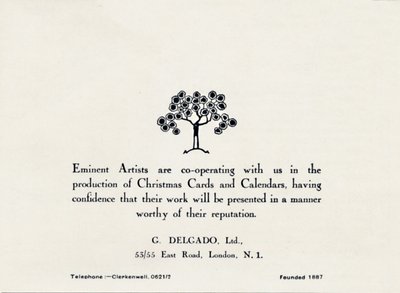Eminente artister - G Delgado, Ltd., 1935 av Unbekannt