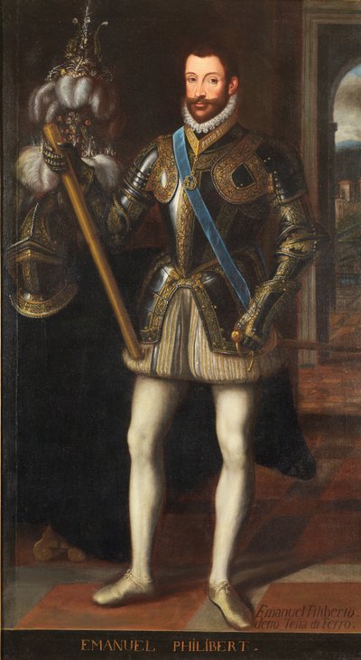 Emmanuel Philibert 1528-1580, hertug av Savoy av Unbekannt