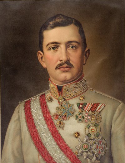 Keiser Karl I av Østerrike 1887-1922, konge av Ungarn, ca. 1917. av Unbekannt
