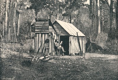 Leir av australske husokkupanter, 1896 av Unbekannt