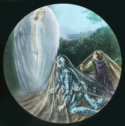 Entangled in the Net, c1910. av Unbekannt