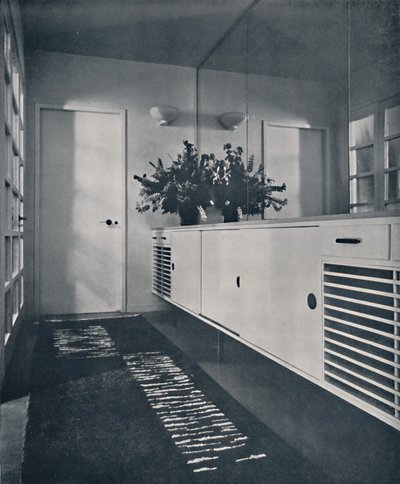 Inngangslobby ved Shrubs Wood, Chalfont St. Giles, 1936 av Unbekannt