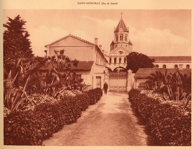 Inngangen til klosteret, Saint-Honorat, 1930. av Unbekannt
