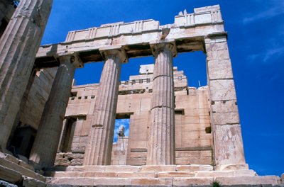 Inngang til Akropolis, Athen, 500-tallet f.Kr av Unbekannt
