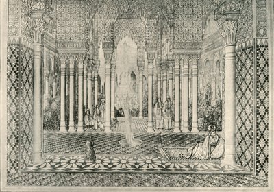 Inngang til Lions Court, 1800-tallet, 1907. av Unbekannt