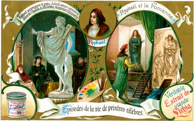 Episoder av The Life of Famous Painters: Raphael, c1900 av Unbekannt