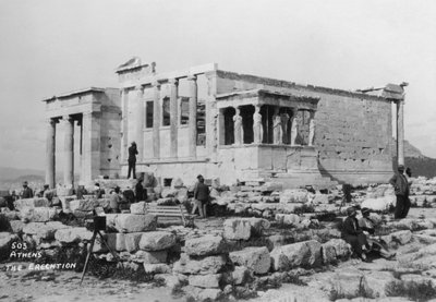 Erechtheion, Athen, Hellas, c1920-c1930s av Unbekannt