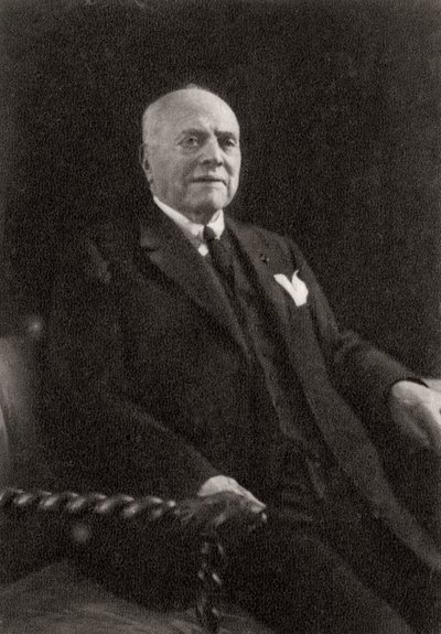 Ernest Cognacq, fransk forhandler, 1912 av Unbekannt