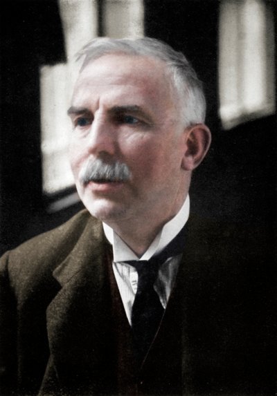 Ernest Rutherford 1871-1937, nobelprisvinnende atomfysiker, c1908. av Unbekannt