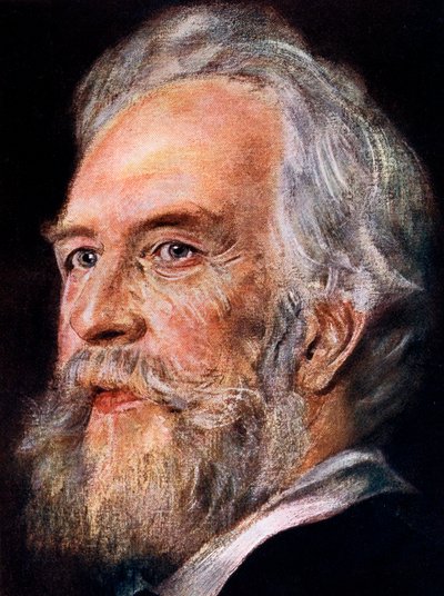 Ernst Haeckel , tysk zoolog og evolusjonist, 1899 av Unbekannt