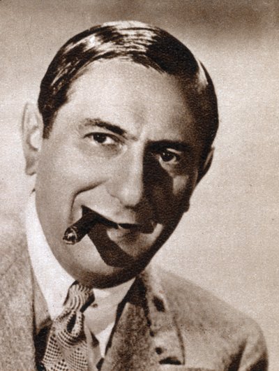 Ernst Lubitsch , tyskfødt jødisk filmregissør, 1933 av Unbekannt