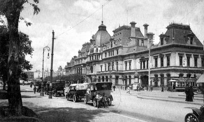 Estacion Constitucion, Buenos Aires, Argentinien, ca. 1920er Jahre von Unbekannt