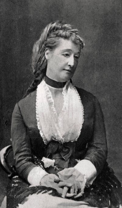 Eugenie de Montijo, keiserinnekonsort av Napoleon III av Frankrike, c1865-1875 av Unbekannt