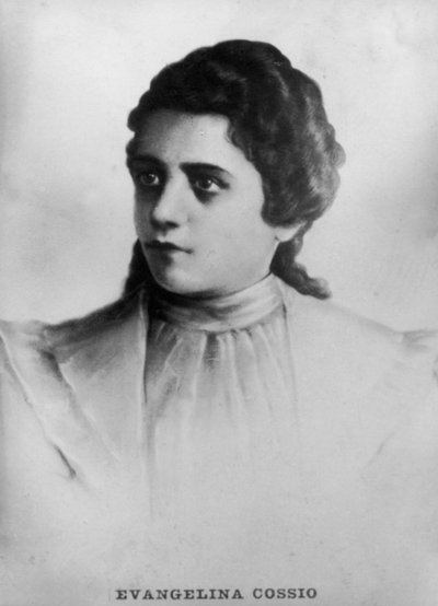 Evangelina Cossio 1877-1970, c1910 av Unbekannt