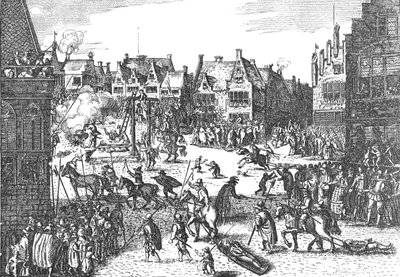 Henrettelse av Conspirators of the Gunpowder Plot i 1606, 1795 1897 av Unbekannt