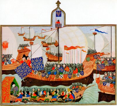 Ekspedisjon for å konfrontere afrikanske korsarer, 1390 av Unbekannt