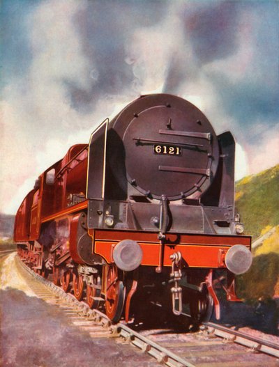Ekspresspassasjerlokomotiv av Royal Scot 4-6-0-klassen, 1935-36. av Unbekannt