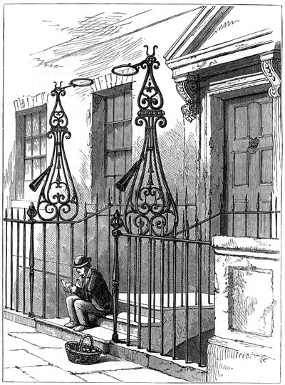 Slukkere på Berkeley Square, London, 1891 av Unbekannt