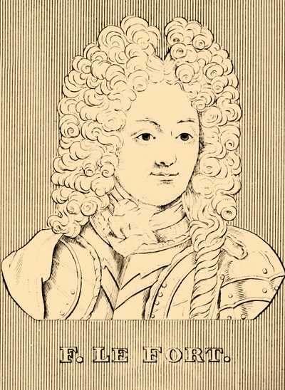F. Le Fort, 1656-1699, 1830. av Unbekannt