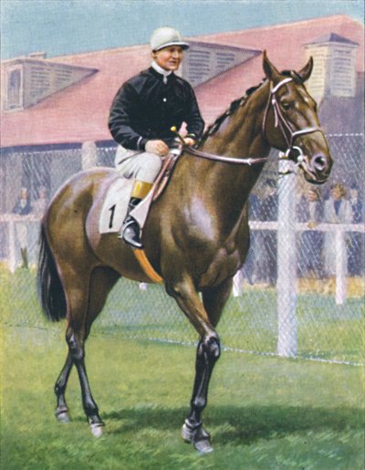 Fair Copy, Jockey: R. Perryman, 1939 av Unbekannt