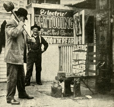 Fairground attraksjon, 1910. av Unbekannt