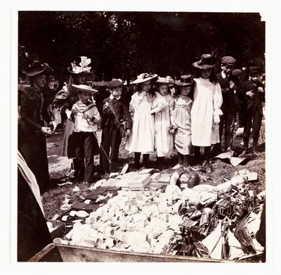 "Fairground-priser", vers 1898 av Unbekannt