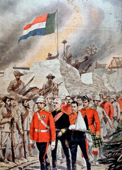 Fall av den britiske garnisonen i Jamestown, Sør-Afrika, Boer War, 1901 av Unbekannt