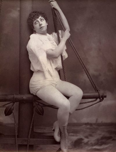 Fannie Leslie , britisk sanger og skuespillerinne, 1882 av Unbekannt
