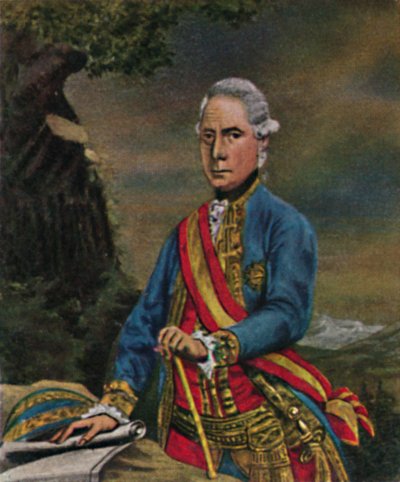 Feltmarskalk Laudon 1717-1790. - Maleri av Steiner, 1934. av Unbekannt