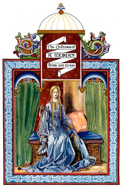 Kvinnelig kostyme, 1135-1154, 1904 av Unbekannt