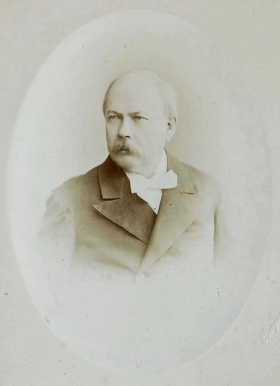 Feodor Burdin , russisk skuespiller, 1870-tallet av Unbekannt